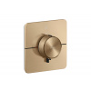 Axor ShowerSelect ID - Termostatická batéria pod omietku pre 1 spotrebič, kartáčovaný bronz 36758140