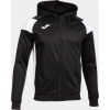 Joma Mikina HOODIE POLY CREW III BLACK-WHITE Veľkosť: M