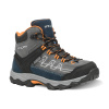 TREZETA-Storm WP Jr grey/orange Šedá 35
