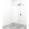 Swiss aqua technologies Sprchová zástěna Walk-in 100 cm SAT v barvě profilu černá SATBWI100ZAVC