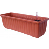 Plastia Samozavlažovací truhlík SIESTA LUX 100x20x19 cm terakota