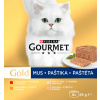 Gourmet Gold tuniak pečeň morka hovädzie 8 x 85 g