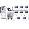 Set videozvonku ZONEWAY ZW-432M + ZW-702-8