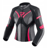 KOŽENÁ BUNDA REBELHORN REBEL LADY PINK/BLACK D34