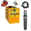 Omicron Gama 1500L PFC Varianta: SET 4: svářečka s výbavou v popisu stroje + kukla profi + RV Argon + hořák TIG 4 metry + lahev Argon 2398