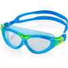 AQUA SPEED Plavecké okuliare Marin Kid Blue/Green Pattern 02 5-10 let
