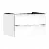 Hansgrohe Xelu Q - Umývadlová skrinka, 50x78x55 cm, 2 zásuvky, lesklá biela/chróm 54074000