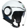 AGV prilba ORBYT Block matt light grey/ebony/white - M