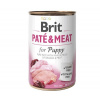 RIT BRIT Paté & Meat Puppy Kuracie - mokré krmivo pre psov - 400 g