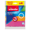 Vileda 4 ks handrička Microfibra Colors (Vileda 4 ks handrička Microfibra Colors)