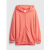 GAP Detská oversized mikina Červená 12 Červená Červená