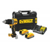 DeWalt DCD805E2T aku príklepová vŕtačka 18V, 2x1,7Ah aku Powerstack