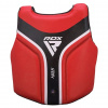 Chránič hrudi RDX AURA plus T-17 černo/červený