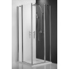 Roth TDO1 80x200cm sprchové krídlové dvere s pevným dielom, Brillant, číre sklo 724-8000000-00-02