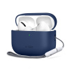 AppleMix Puzdro TECH-PROTECT SILICONE pre Apple AirPods Pro 3 - tmavomodré