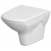 Cersanit Carina wc misa s pomaly sa sklápajúcim sedadlom závesné bez oplachovacieho kruhu biela K701-033