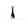 FARO ETERFAN 32002 50,4“ čierna lesklá/transparentná Reverzný stropný ventilátor