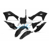UFO Sada plastov Kawasaki KXF450/24-25 + KXF250/25 - farba čierna