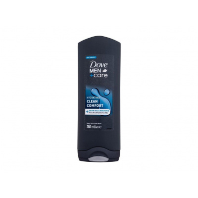 Dove Men + Care Hydrating Clean Comfort (M) 250ml, Sprchovací gél