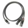Pro-Ject Connect it Phono RS 5P - XLR - stříbrný gramofonový kabel, 123 cm, XLR na 5P