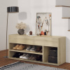Lavica na topánky dub sonoma 105x30x45 cm drevotrieska-ForU-808759