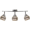Candellux Fort stropné svietidlo 3x10 W chrómová 93-62826