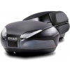 SHAD Vrchný kufor na motorku SH48 Tmavo šedá vr. opierky, karbónového víka a zámku PREMIUM lock