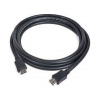 Gembird HDMI-HDMI 10m, 1.4, M/M tienený, pozlátené kontakty, čierny CC-HDMI4-10M