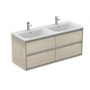 Ideal Standard Connect Air umývadlová skrinka 120x44x51,7cm svetlé drevo E0822UK