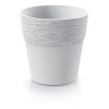 Prosperplast FURU Kvetináč 17,5cm, biela DFA175