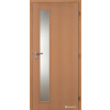 Doornite Fóliované (kašír) VERTIKA SKLO Buk interiérové dvere F1VERTS buk