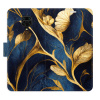 Flip pouzdro iSaprio - Xiaomi Redmi Note 9 Pro / Note 9S - GoldBlue - kapsičky na karty (Knížkový flip kryt, obal, pouzdro iSaprio na mobil Xiaomi Redmi Note 9 Pro / Note 9S - GoldBlue - 360° ochrana