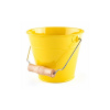 Kýblik plechový 14 cm žltý