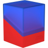 Ultimate Guard Boulder Deck Case 100+ SYNERGY Blue/Red KH61157