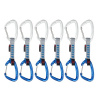 Sada expresek Mammut Crag Wire 10 cm Indicator 6-Pack Quickdraws Silver-Ultramarine
