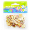 Dekoračné drevené gombíky 30ks 5902012710500 Euro-Trade