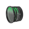 5-in-1 Attachable Filter Kit VND 2-32 & CPL & 1/4 Effect Black Mist (67mm) 4726 SmallRig