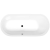Polysan Polysan, ASTRA O oválna vaňa 165x75x48cm, biela, 35611