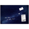 Sigel magnetický sklenený stôl Artverum Galaxy (š x v) 60 cm x 40 cm modrá GL283; GL283