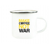 Plechový hrnček MAKE COFFEE