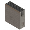 PLASTICK Šachtička DN100 500x160x500 D400 LIATINA pre žľab BETÓNOVÝ VO PRO DN100 1000x160x160 D400 LIATINA