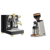 Lelit Bianca PL162T V3, black + Eureka Mignon Single Dose PRO, White & Oak