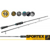 Přívlačové pruty SPORTEX NOVA Dropshot RS-2 / 2-díl - 225cm / 10g