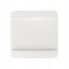 Villeroy & Boch Manufacture Rock Blanc plytký tanier 28 x 28 cm