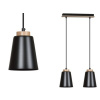 Svietidlá - Závesné svietidlá - WISZĄCA LAMPA SUFITOWA DREWNO BOLERO 2 LED EMIBIG (Svietidlá - Závesné svietidlá - WISZĄCA LAMPA SUFITOWA DREWNO BOLERO 2 LED EMIBIG)