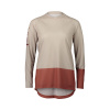 POC W's MTB Pure LS Jersey Light Sandstone Beige/Himalayan Salt Veľkosť: XL
