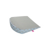 MOTHERHOOD Vankúš klin Blue Boats 30x30x4,5 cm, 0-6m 30x30x6 modrá