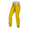 Dámske lezecké nohavice Ocún Sansa Pants Yellow Antique Moss XS