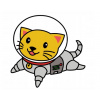 CUKROVÁ TLAČ Opłatek na Tort Cukrová hmota Astronaut Vesmír + MENO
