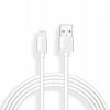 Kábel T-Phox USB - Apple Lightning 2 m biely